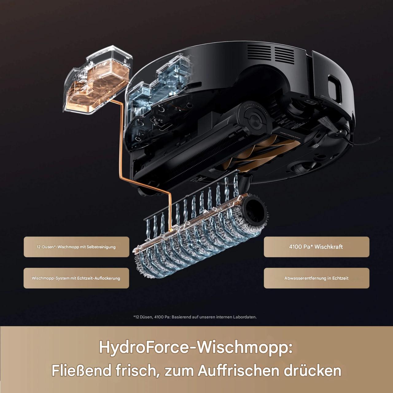 Bloomora™ Z60 Ultra Roller – Vollständiger Saugroboter