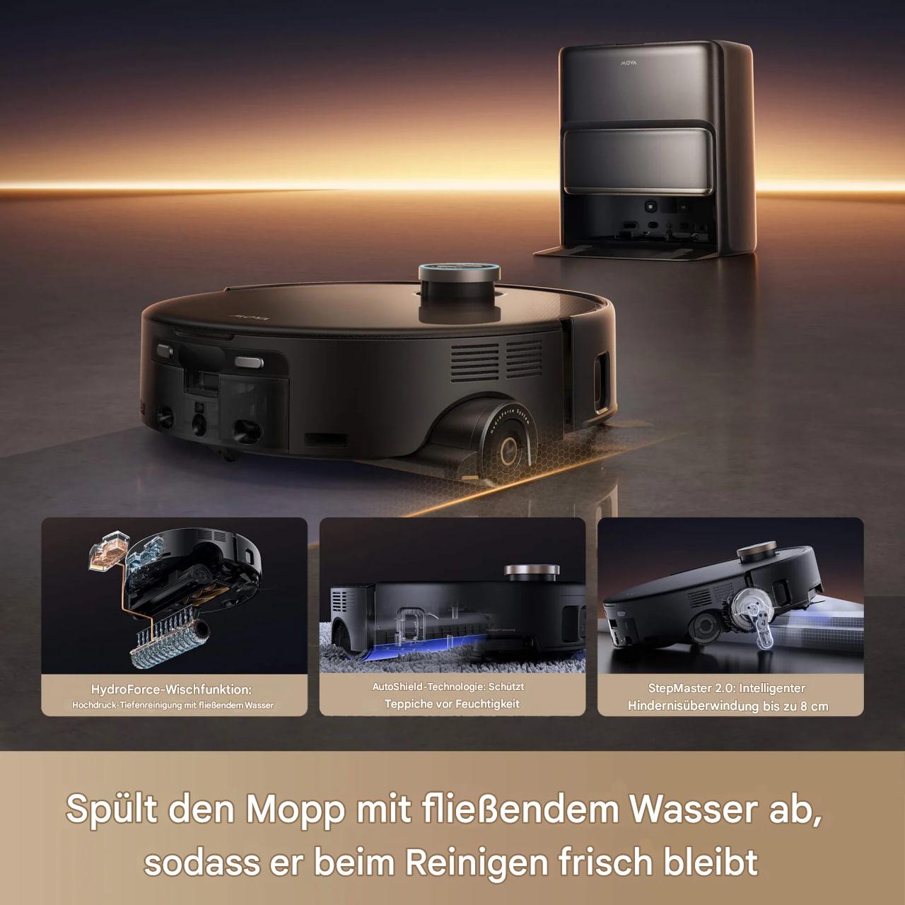 Bloomora™ Z60 Ultra Roller – Vollständiger Saugroboter